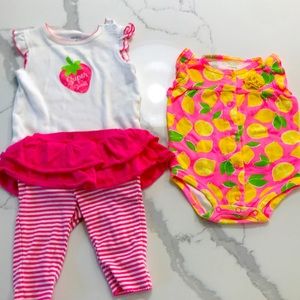 🍋 Carter’s girl outfits 🍓